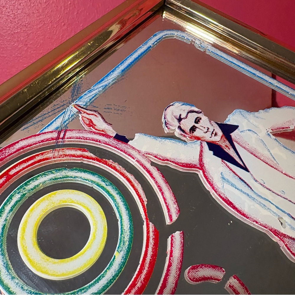 John Travolta Disco Wall Hanging Framed Mirror Art Dancing Saturday Night Fever - Picture 7 of 10